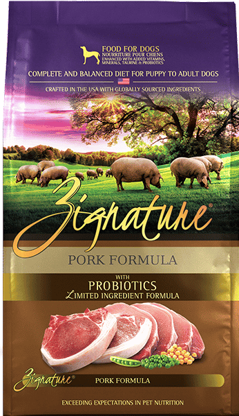 ZIGNATURE PORK FORMULA DOG FOOD