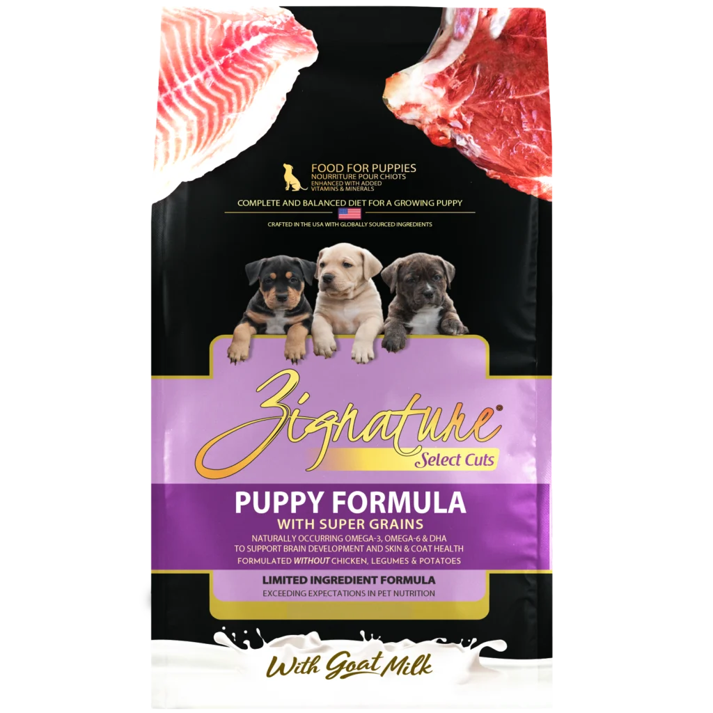 PUPPY SELECT CUTS W GOATS MILK & SUPER GRAINS