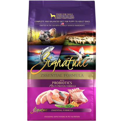 ZIGNATURE ZSSENTIAL FORMULA DOG FOOD