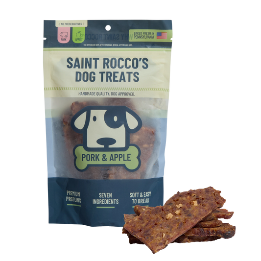 Saint Rocco's Jerky Treat Pork & Apple Flavor