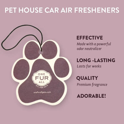 Pet House Lavender Green Tea Car Air Freshener