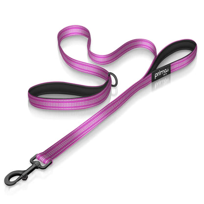 Prima Pets Reflective Dog Leash with Padded Handles (Large 6ft)