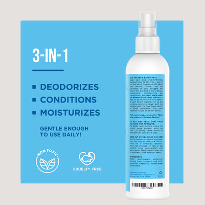 The Only Between Bath Spray Dogs Need - Amber & Sandalwood 3oz