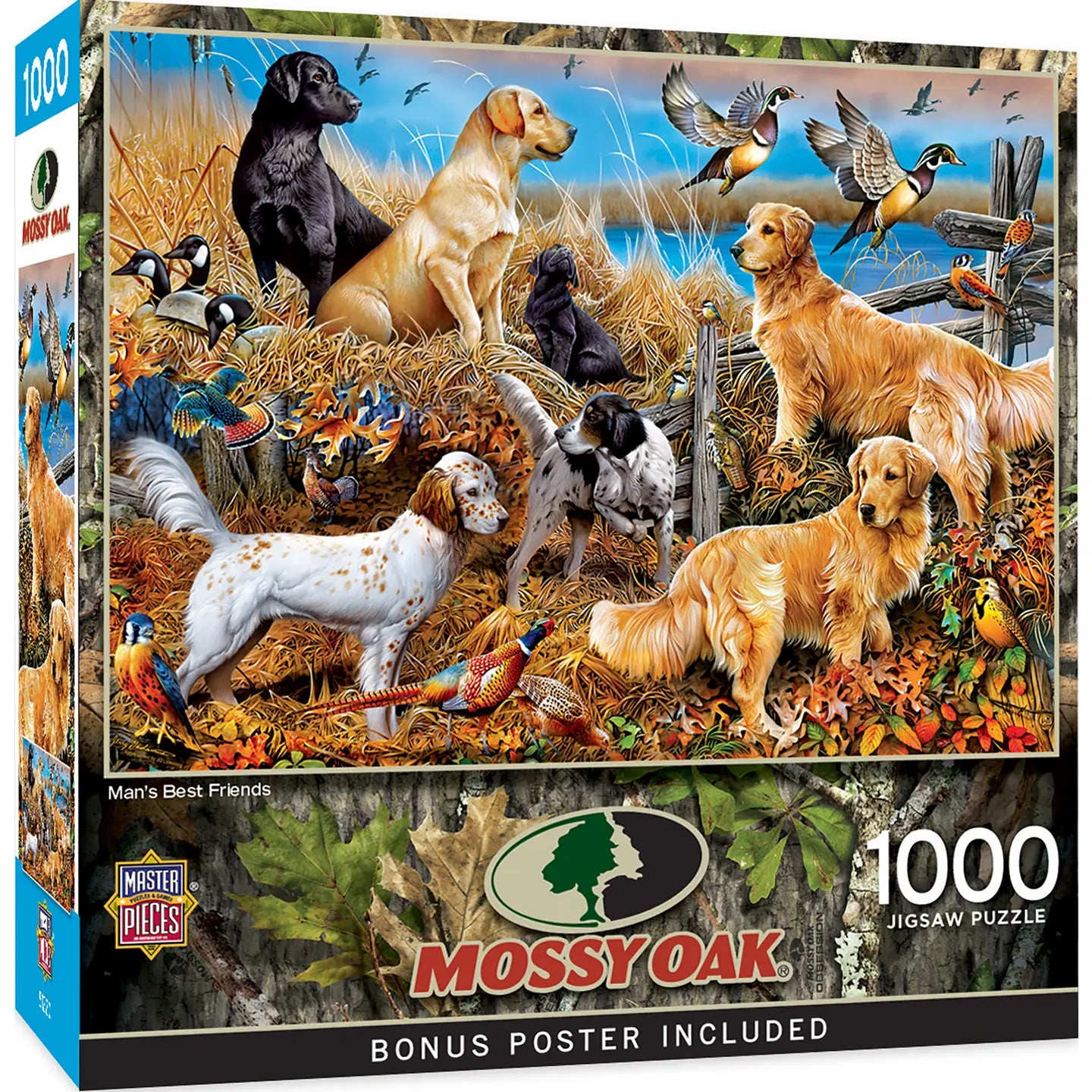 Mossy Oak Man's Best Friend 1000 Piece Puzzle