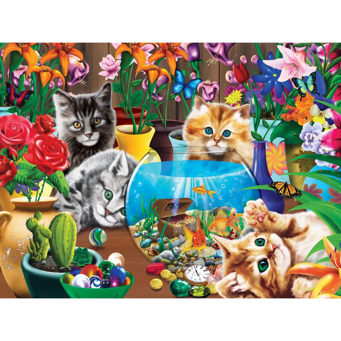 Family Time - Marvelous Kittens 400 Piece Puzzle