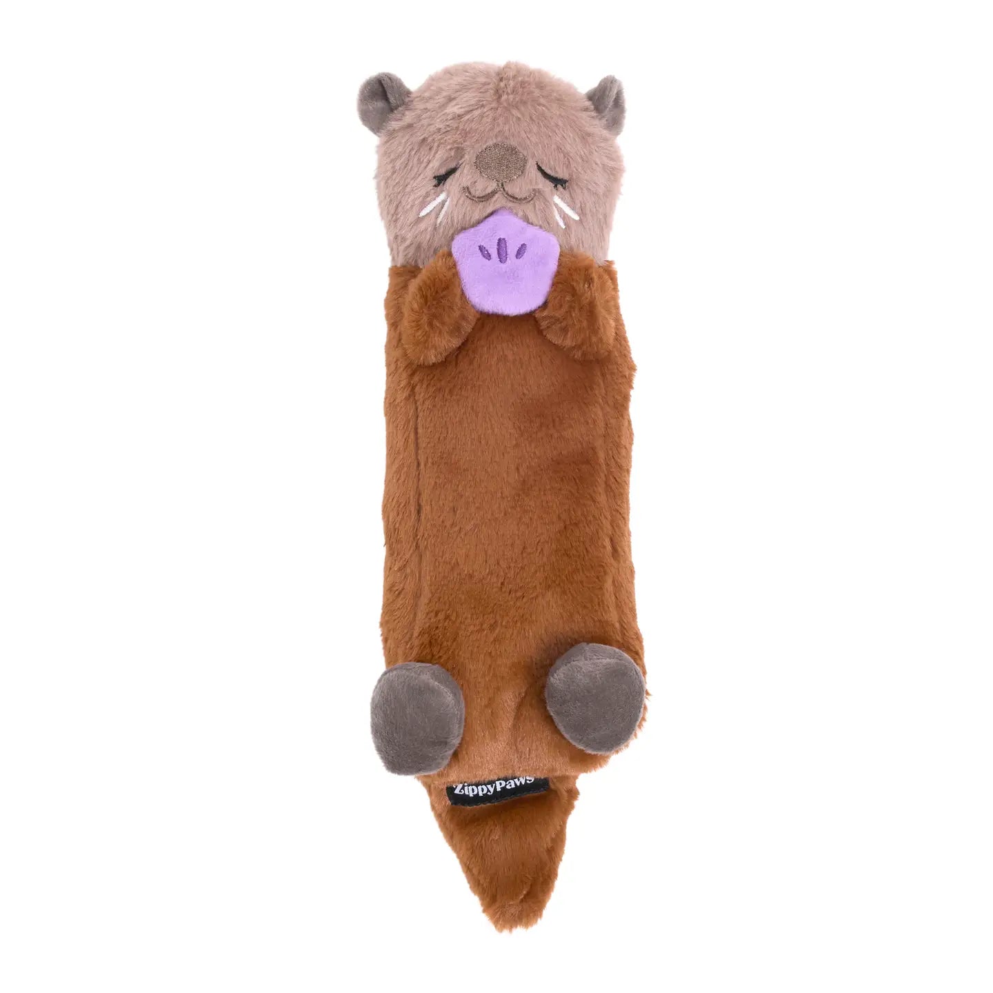 Otter Snooziez Silent Dog Toy