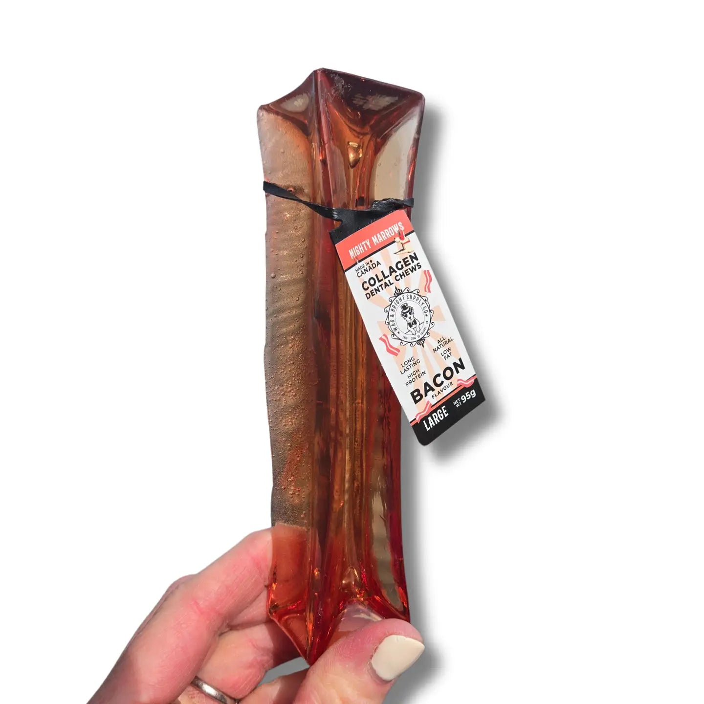 Mighty Marrows Collagen Dental Chew- Bacon