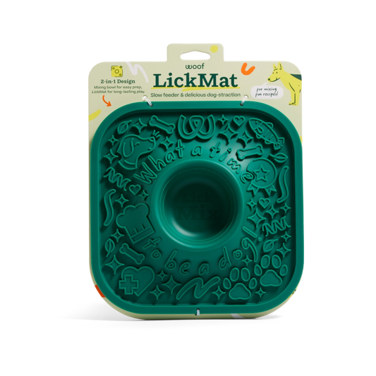 The Woof LickMat - Green
