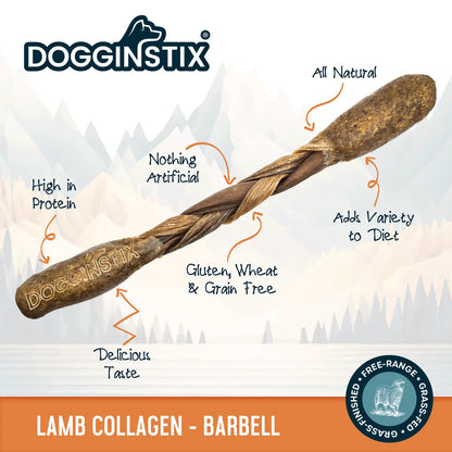 Lamb Collagen Barbell 12"