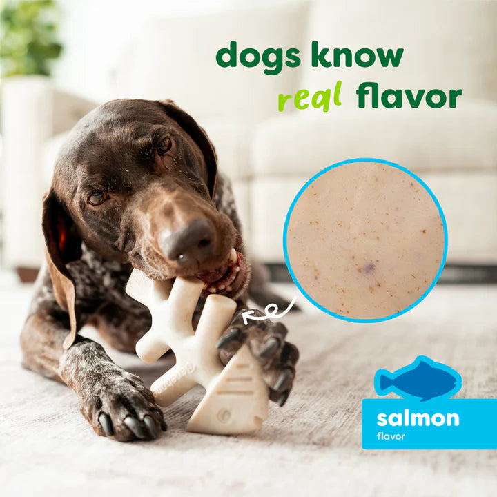 Green Fishbone Plant-Based Dog Chew