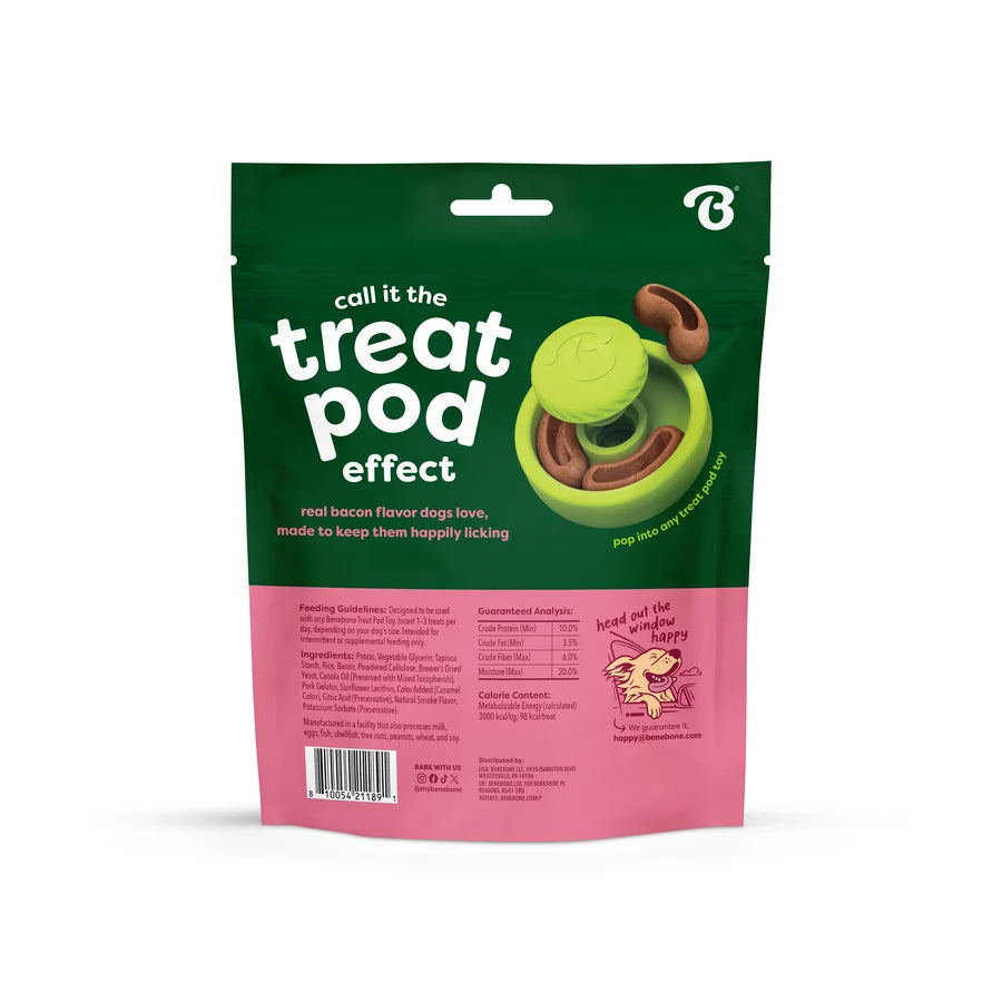 Treat Pod refills for tongue twister toy - Bacon Flavor