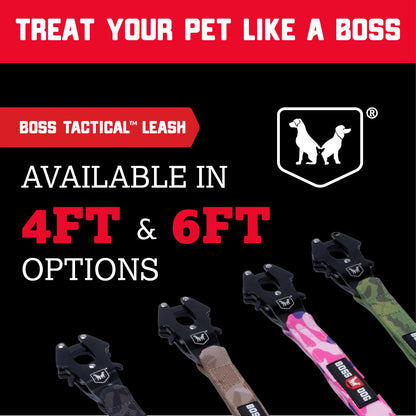 BOSS DOG TACTICAL LEASH TAN CAMO (Special Order)
