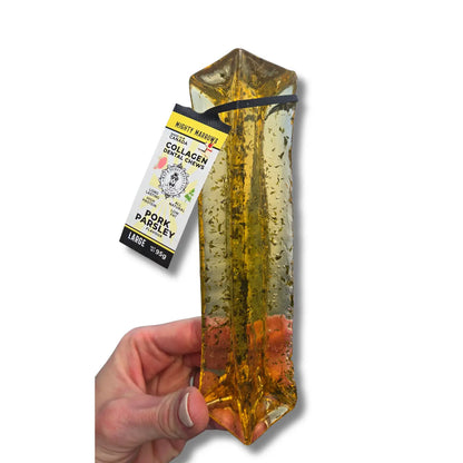 Mighty Marrows Collagen Dental Chew- Pork Parsley