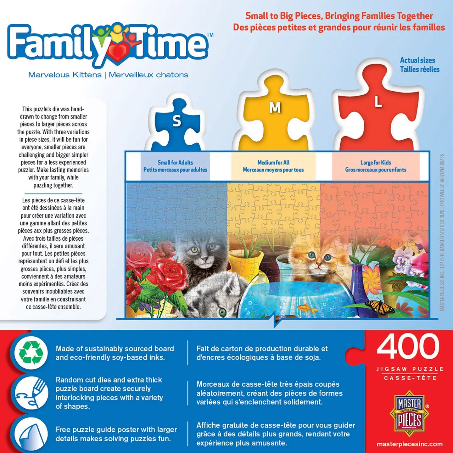 Family Time - Marvelous Kittens 400 Piece Puzzle