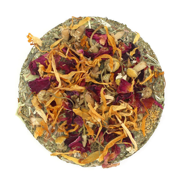 NATURAL TIMOTHY TREAT WITH FLOWERS FOR SMALL ANIMALS – 2/PACK