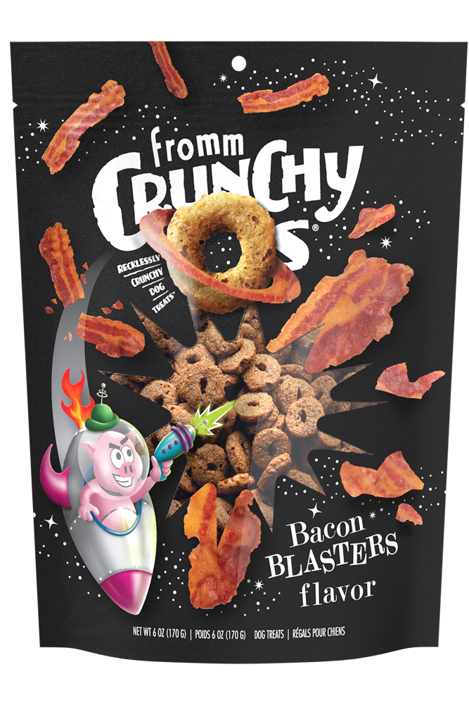 Fromm Crunchy O's BACON BLASTERS FLAVOR