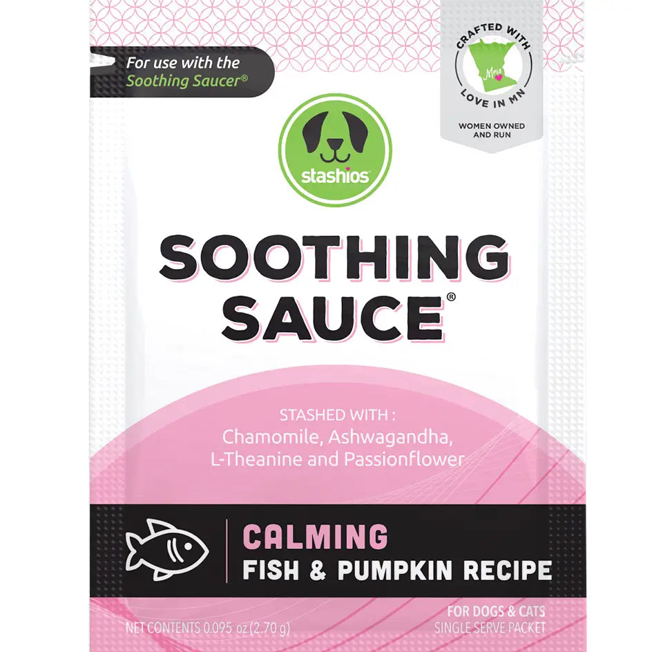 Soothing Sauce - Single Serving Packet (Fish & Pumpkin - Calming)