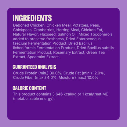 Wellness Kittles Cat Treats - Chicken & Cranberry