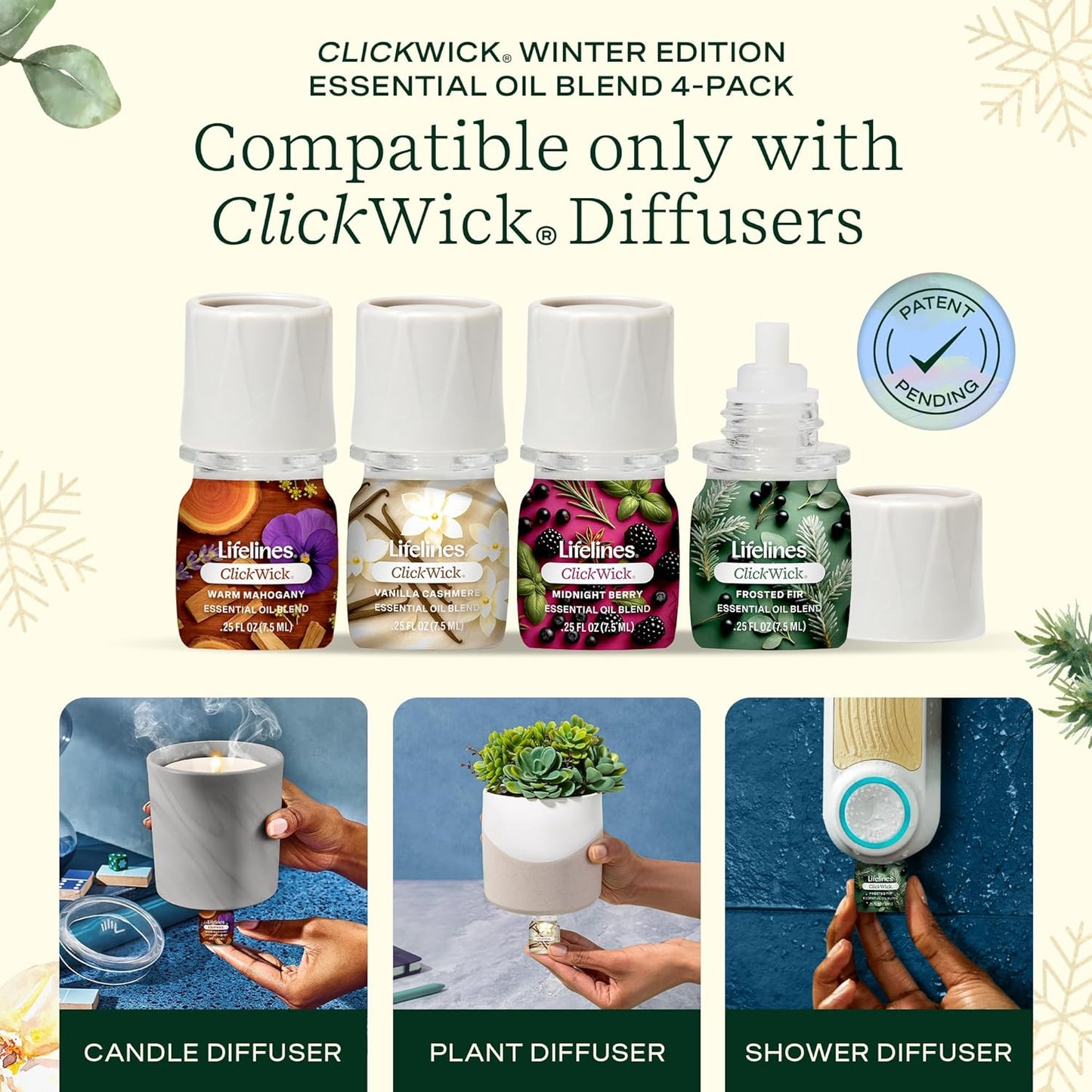 Clickwick Refills -  Winter (Single Bottles)
