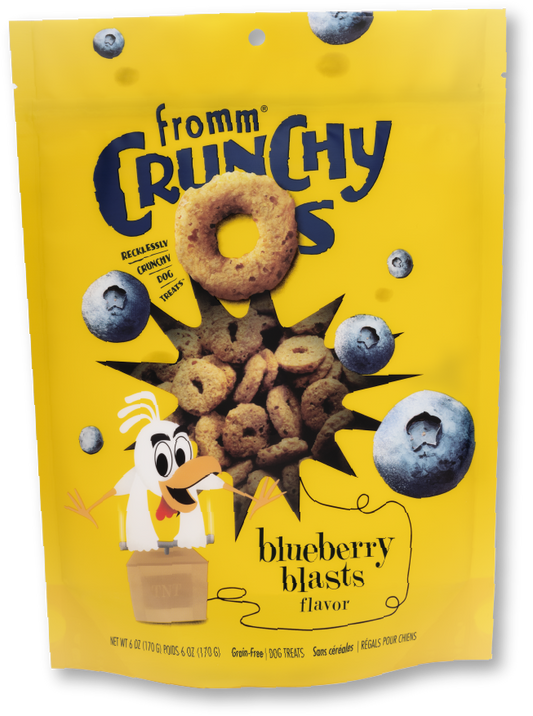 Fromm Crunchy O's BLUEBERRY BLASTS FLAVOR