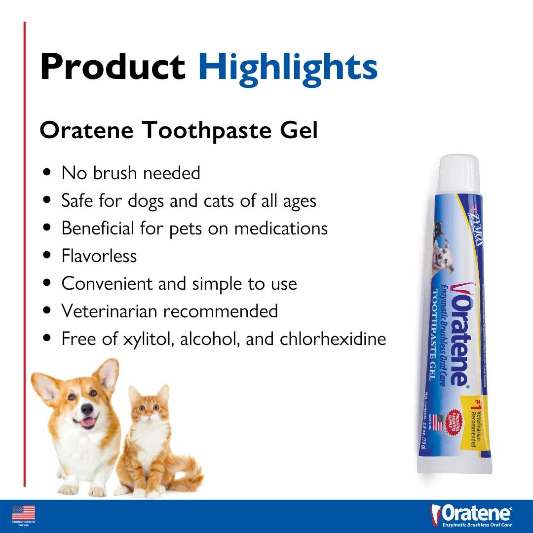 Oratene Brushless Toothpaste Gel