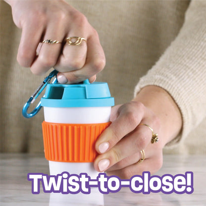 Coffee Cup, Let's Go! Treat Holder by Brightkins
