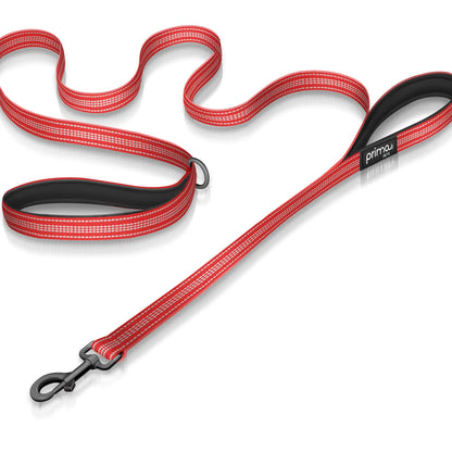 Prima Pets Reflective Dog Leash with Padded Handles (Large 6ft)