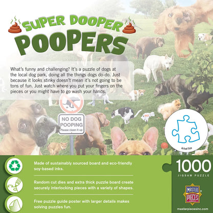 Super Dooper Poopers 1000 Piece Puzzle