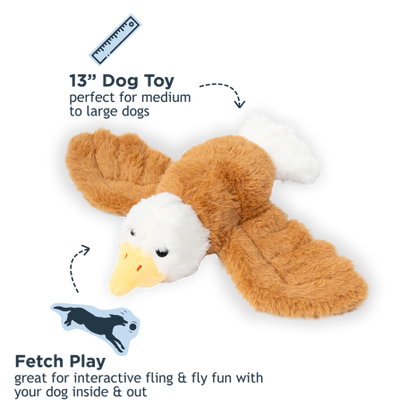 FLING AND FETCH EAGLE DOG TOY