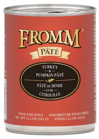 Fromm TURKEY & PUMPKIN PÂTÉ 12.2 oz wet dog food
