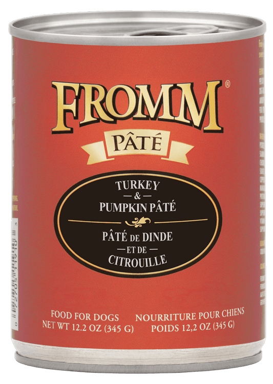 Fromm TURKEY & PUMPKIN PÂTÉ 12.2 oz wet dog food
