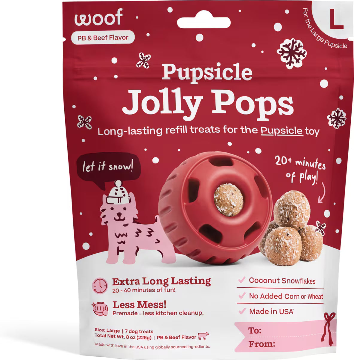 Beef Jolly Pupsicle Pops (Limited Edition)