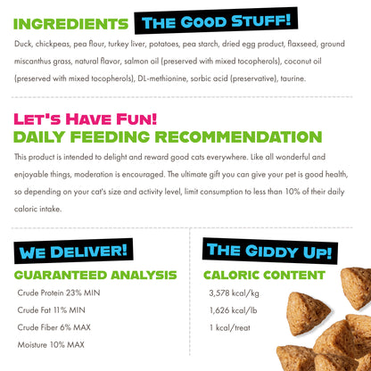 PurrSnackitty Crunch Gamebird Blitz Flavor Cat Treats