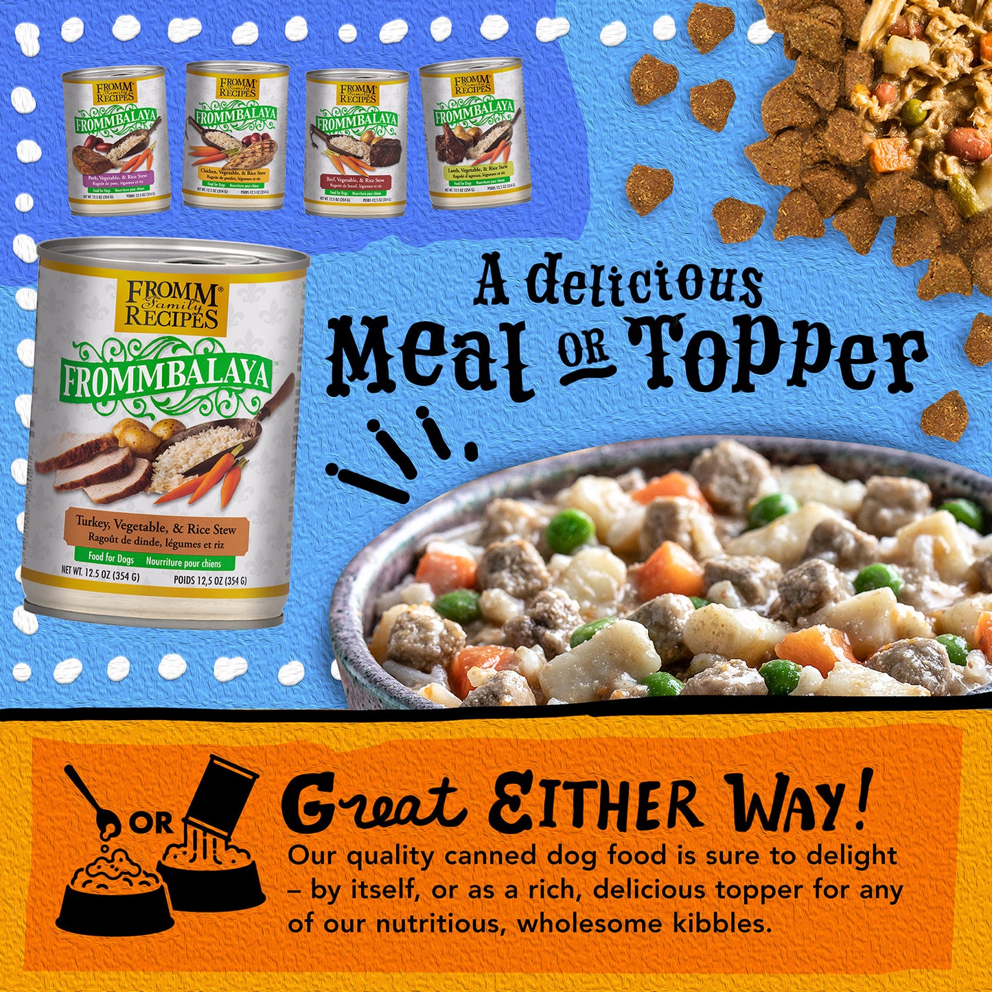 Frommbalaya Turkey, Vegetable, & Rice Stew 12.5oz can