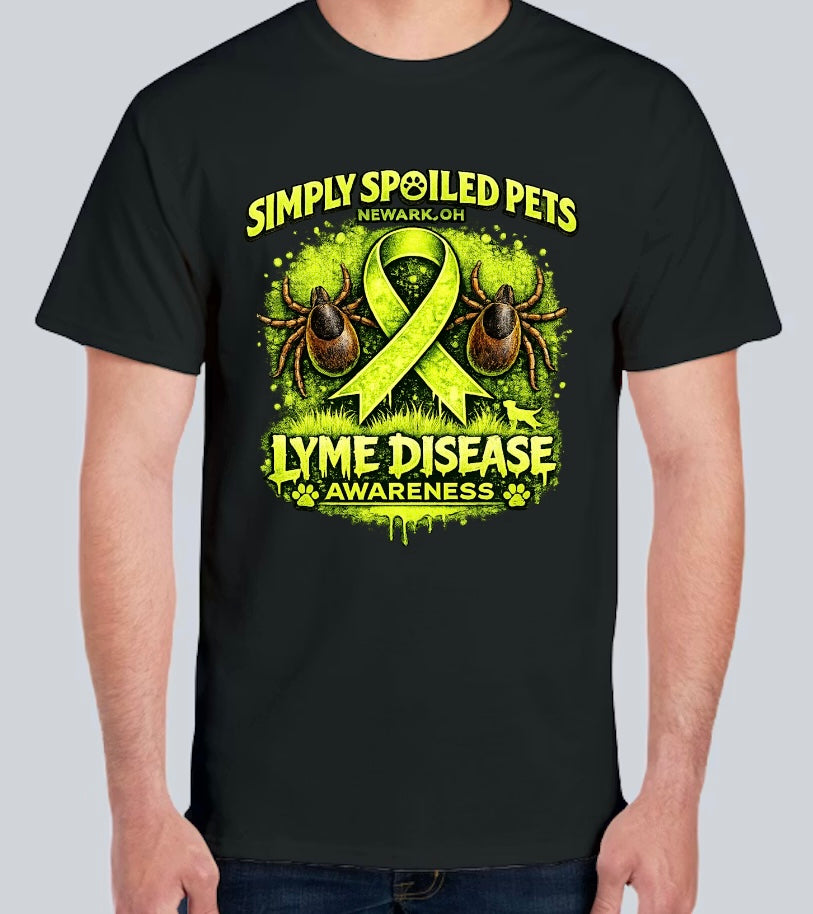 Lyme Awareness Simply Spoiled Pets T-Shirt