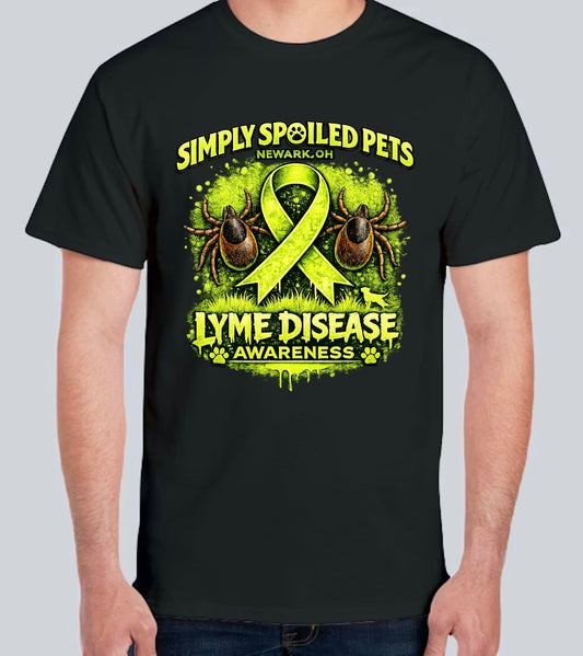 Lyme Awareness Simply Spoiled Pets T-Shirt