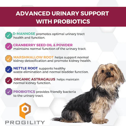 Progilty Urinary Support Soft Chew for Dogs 90ct