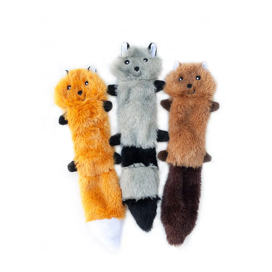 ZIPPY PAWS  Skinny Peltz – Small Set of 3